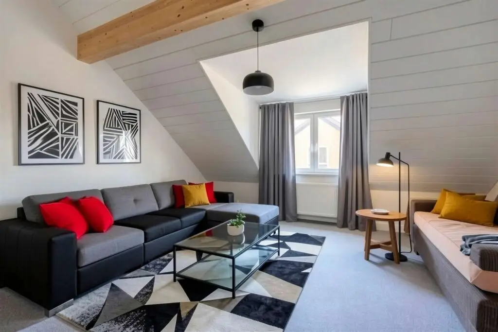 Wohnzimmer DG - (KI generiert)