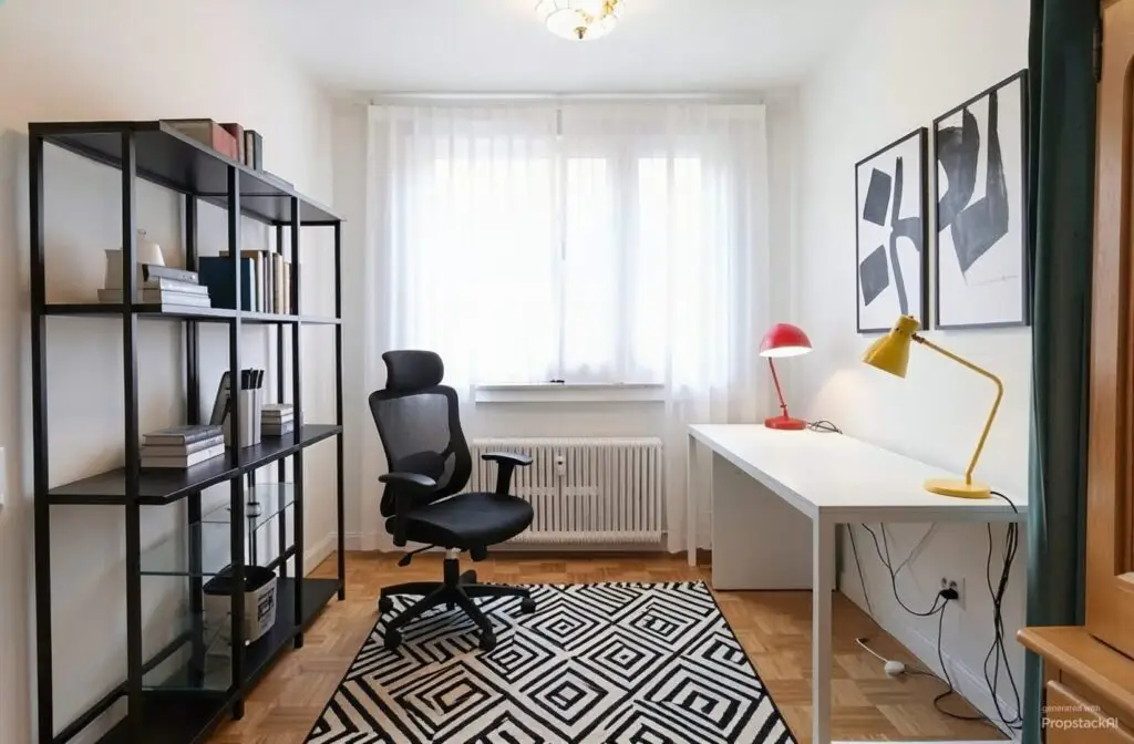 Büro/Esszimmer - (KI generiert)