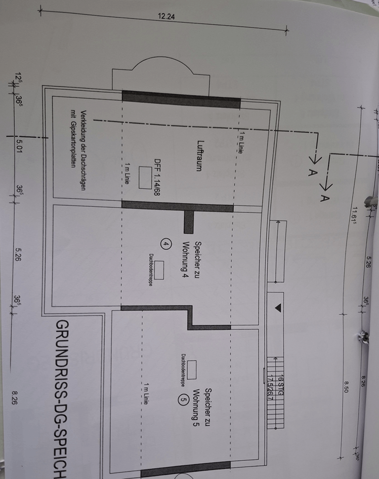 Grundriss Speicher